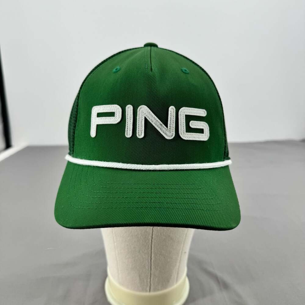 PING Looper Snapback Golf Hat (Green, Adjustable)